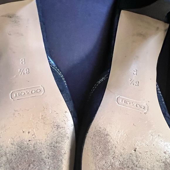 Coach kitten heel clogs 8.5 - Picture 4 of 8